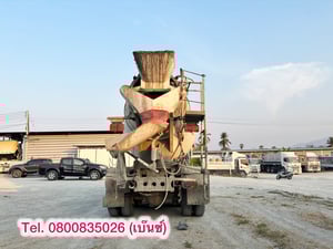 🔥โปsลดกระหน่ำต่ำกว่าทุน 🔥 ****เหลือเพียง 1,110,000.-****  🚚💨 สิบล้อโม่ปูน HINO FM1A 330 แรง ปี 2555(1281)