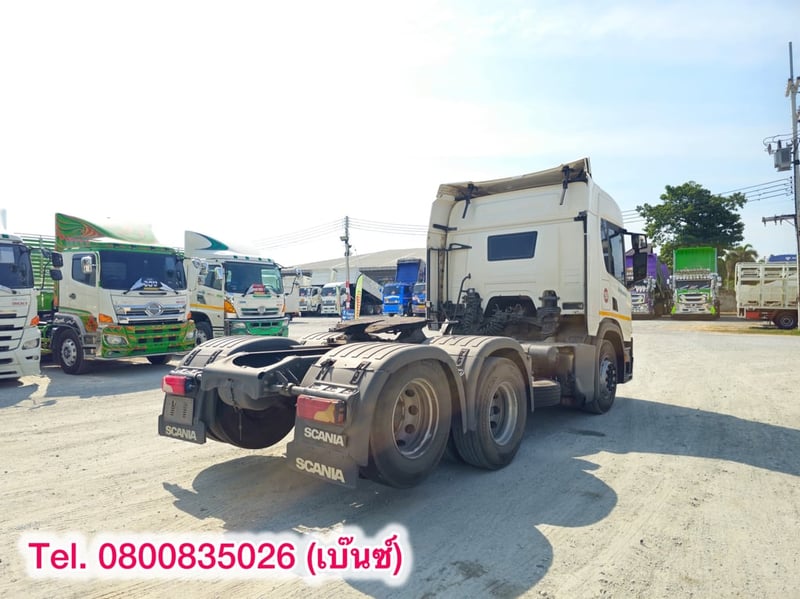 ‼️พร้อมลาก พร้อมลุย พร้อมทำเงิน‼️  🚚💨 สิบล้อหัวลาก SCANIA P360  แรง ปี 2563 (1376)