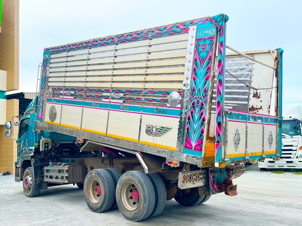 🚚💨 สิบล้อดั้มพ์ ISUZU FXZ 360 แรง ปี 2566 (8073)