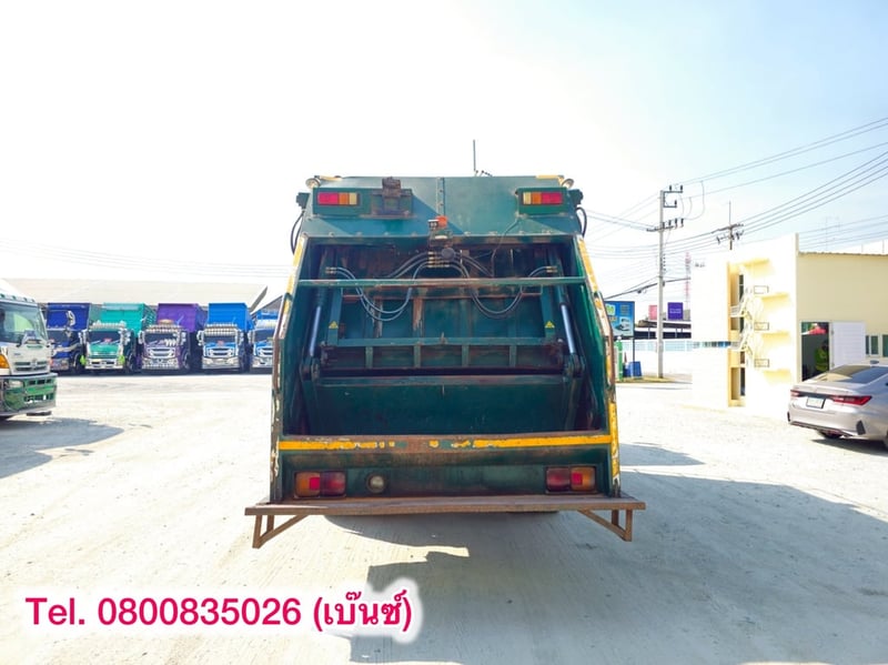 🚚💨หกล้อบรรทุกขยะ HINO FG8J 240 แรง ปี 2566 (4084) 🚚💨หกล้อบรรทุกขยะ HINO FG8J 240 แรง ปี 2566 (4084)