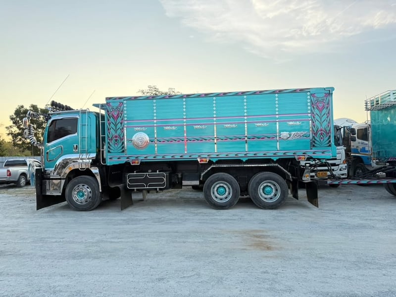 ISUZU FXZ 360แรงม้า รถบรรทุก 10ล้อ พ่วงแม่ลูก ปี2022