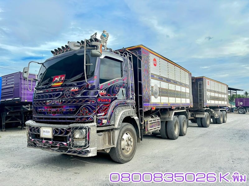 สิบล้อดั้มพ์ ISUZU FXZ 360 แรงม้า ปี 59