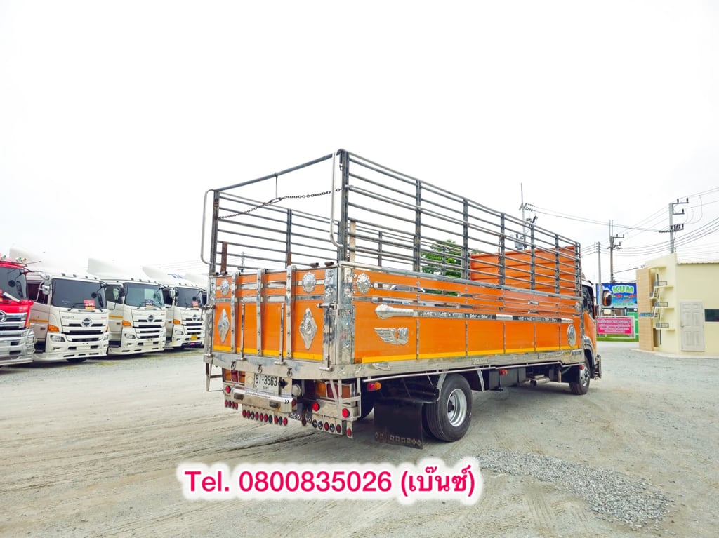 🔥ลดให้สุด หยุดไม่อยู่🔥       ‼️เหลือเพียง 890,000 บาท‼️  🚚💨 หกล้อคอก ISUZU FRR 210แรง ปี2563 (3563)