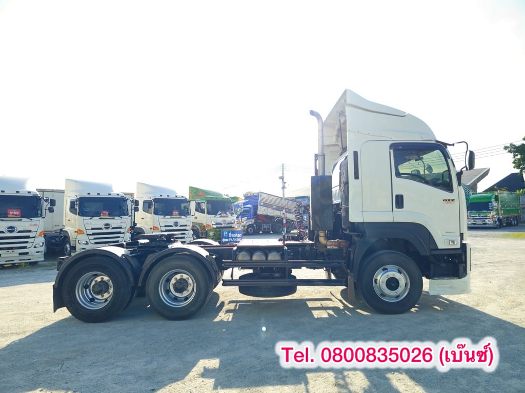 🚚💨 สิบล้อหัวลาก ISUZU GXZ 360 แรง ปี 2559(0822)