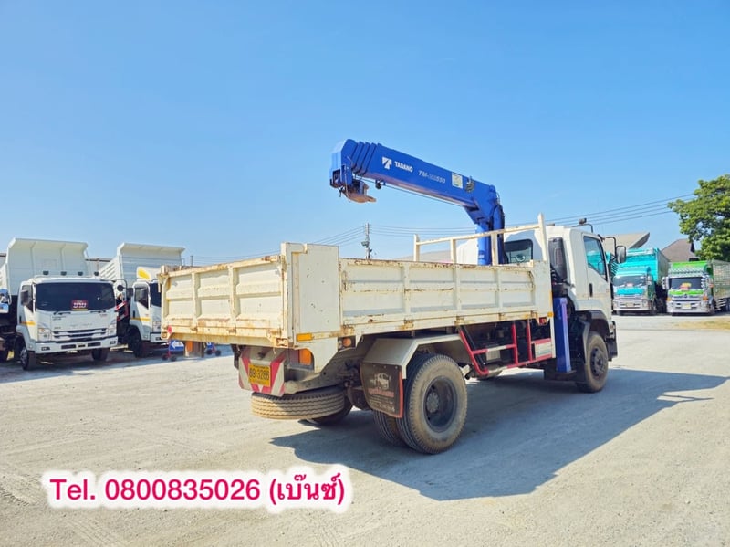 🔥ลดให้สุด หยุดไม่อยู่🔥                         โปร์ลดล้างสต๊อก                   โค้งสุดท้าย ส่งท้ายสิ้นปี   🚚💨 หกล้อเครน ISUZU FTR 240 แรง ปี 2566 (3266) ยาว 4.55 สูง 0.7 กว้าง 2.57