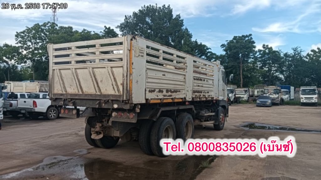 Hino FM1A 344 สิบล้อดั้มพ์ดิน กระบะสามมิตร ปี 64 ไมล์ 39x,xxx Hino FM1A 344 สิบล้อดั้มพ์ดิน กระบะสามมิตร ปี 64 ไมล์ 39x,xxx