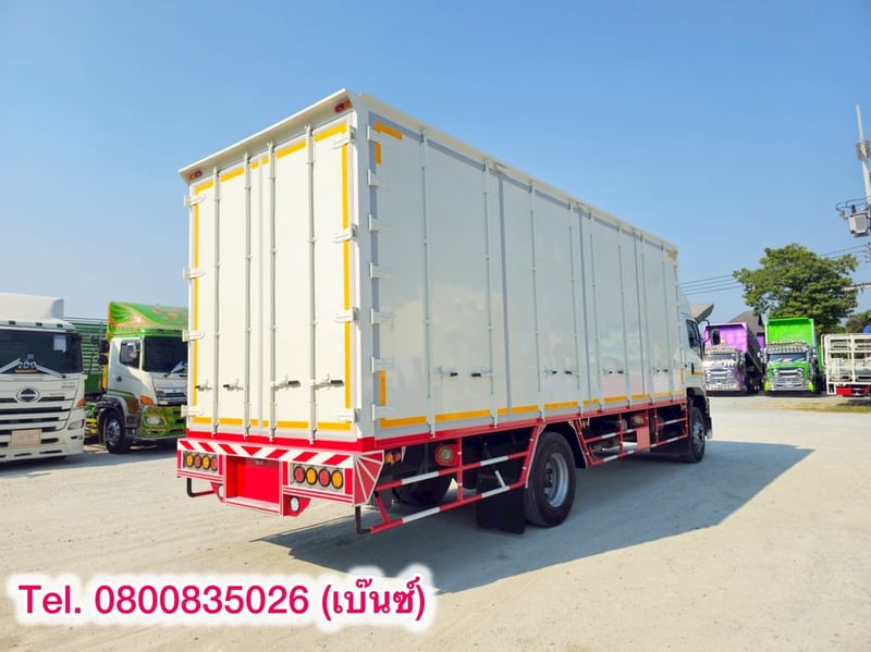 🚚💨 หกล้อตู้สิบบาน ISUZU  FTR 240 แรง ปี 2564 ยาว 7.72 กว้างนอก 2.53 (3567)