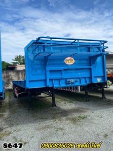 💥หางพื้นเรียบ สามเพลา อู่RCK ปี64(8647) 💥หางพื้นเรียบ สามเพลา อู่RCK ปี64(8647)