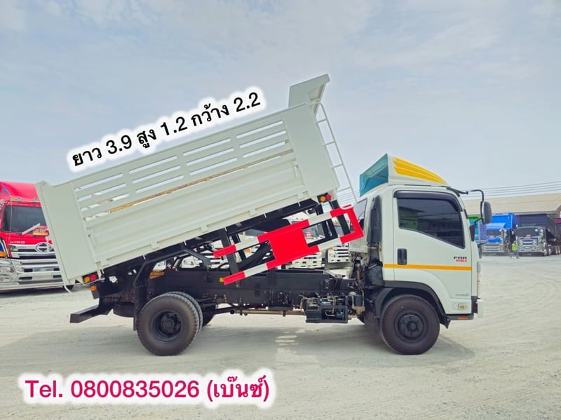 🔥โปsลดกระหน่ำต่ำกว่าทุน 🔥 ****เหลือเพียง 1,060,000.-****  🚚💨 หกล้อดั้มพ์ ISUZU FRR 190 แรง ปี 2565 (0522)