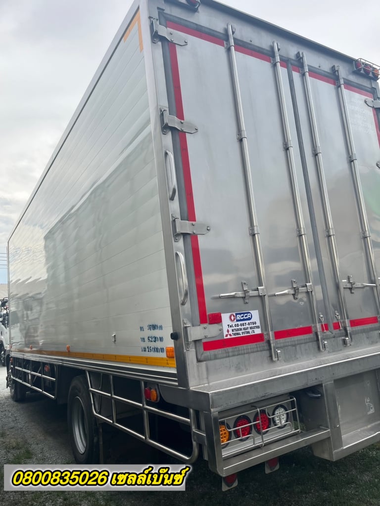 หกล้อตู้เย็น HINO FG8J 240แรง ปี 2566 (4212)