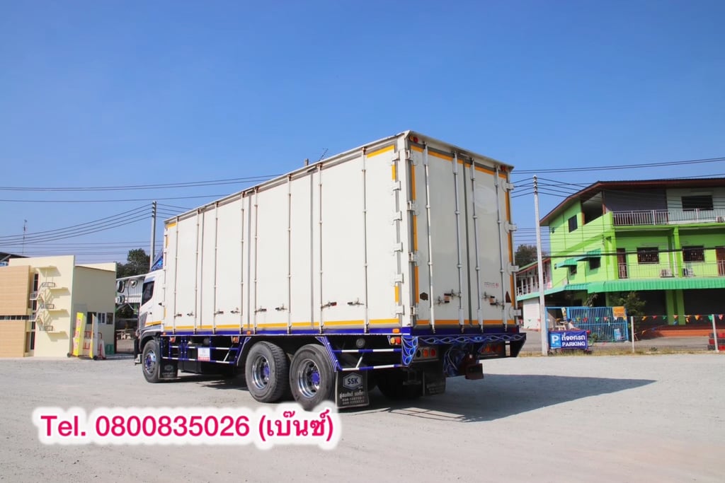 🔥ลดให้สุด หยุดไม่อยู่🔥 โปร์ลดล้างสต๊อก โค้งสุดท้าย ส่งท้ายสิ้นปี 🚚💨 สิบล้อตู้สิบบาน HINO FL8J 260 แรง ปี 2564 (6127) ยาว 7.6 กว้างใน 2.45 สูงใน 2.55 🔥ลดให้สุด หยุดไม่อยู่🔥 โปร์ลดล้างสต๊อก โค้งสุดท้าย ส่งท้ายสิ้นปี 🚚💨 สิบล้อตู้สิบบาน HINO FL8J 260 แรง ปี 2564 (6127) ยาว 7.6 กว้างใน 2.45 สูงใน 2.55