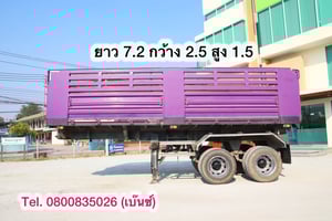 🔥 โอกาสสุดท้าย ราคานี้ไม่มีอีกแล้ว 🔥       ‼️เหลือเพียง 590,000 บาท‼️  💥 หางเซมิดั้มพ์ สองเพลา อู่เพชรรัตน์นำกิจเจริญ ปี 2566 (9819) ยาว 7.2 กว้าง 2.5 สูง 1.5