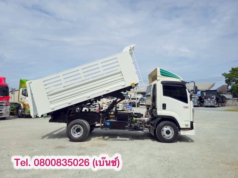  🚚💨 หกล้อดั้มพ์ ISUZU FRR 210 ปี 2566 (5273) ยาว 4.0 กว้าง 2.23 สูง 1.2