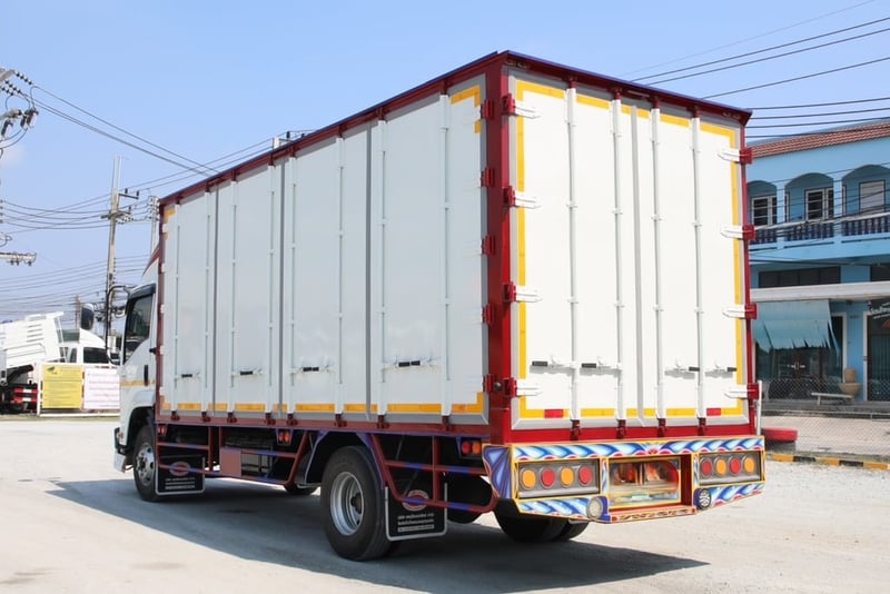 #Vาย หกล้อตู้ ISUZU FRR  210 แรงม้า ปี 2565 (2331)