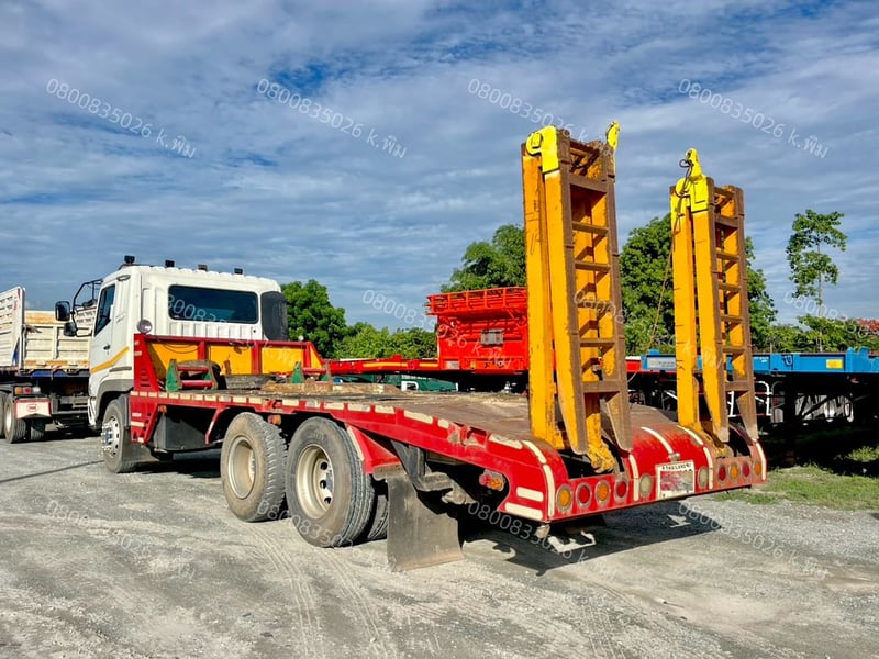 FUSO FV 380แรงม้า รถบรรทุก อื่นๆ โลว์เบด กึ่งพ่วงชานต่ำ