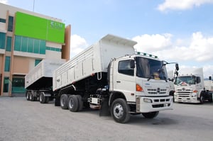 HINO FM 344แรงม้า รถบรรทุก 10ล้อ พ่วงแม่ลูก ปี2013 HINO FM 344แรงม้า รถบรรทุก 10ล้อ พ่วงแม่ลูก ปี2013
