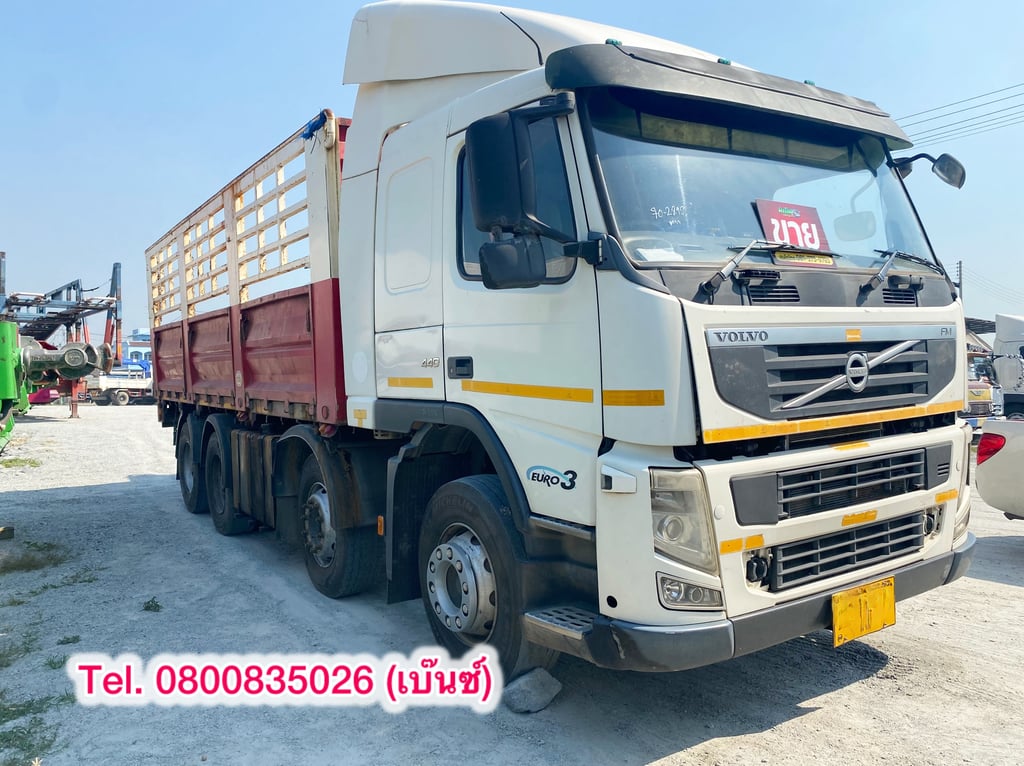 💥Vายตัด 550,000บาท💥  🚚💨สิบสองล้อคอก VOLVO FM 440แรง ปี2556