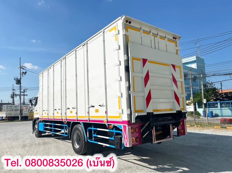 🔥 ซื้อง่าย ใช้งานได้เลย ไม่ต้องรอ 🔥               👉🏻เพียง 1,550,000 บาn 👈🏻  🚚💨 หกล้อตู้สิบบานลิฟท์ท้าย  HINO FG8J 240 แรง ปี 2562(8724) วัดนอกยาว 7.80 กว้างใน 2.37 สูงใน 2.60