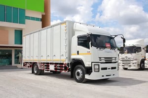 ISUZU FTR 420แรงม้า รถบรรทุก 6ล้อ ตู้แห้งมีลิฟต์ท้าย ปี2022