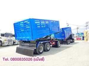 🚚💨 สิบล้อดั้มพ์ ISUZU  FXZ 360 แรง ปี 2566  หางดั้มพ์ สามเพลา อู่เดอะฟินิกซ์ ปี 2565 (3502,3088)