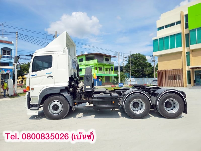 🥰🧧คุ้มสองต่อ โปร 2 เด้ง🧧🥰  ซื้อรถกับ KUM วันนี้ ได้กำไร 2 เด้ง เด้งที่ 1 ลุ้นรับรางวัลใหญ่หน้างาน  เด้งที่ 2 ซื้อคู่หัว+หางลดเพิ่มอีก 50,000.-  🚚💨 สิบล้อหัวลาก HINO FM1A 344 แรง  ปี 2564(6617)