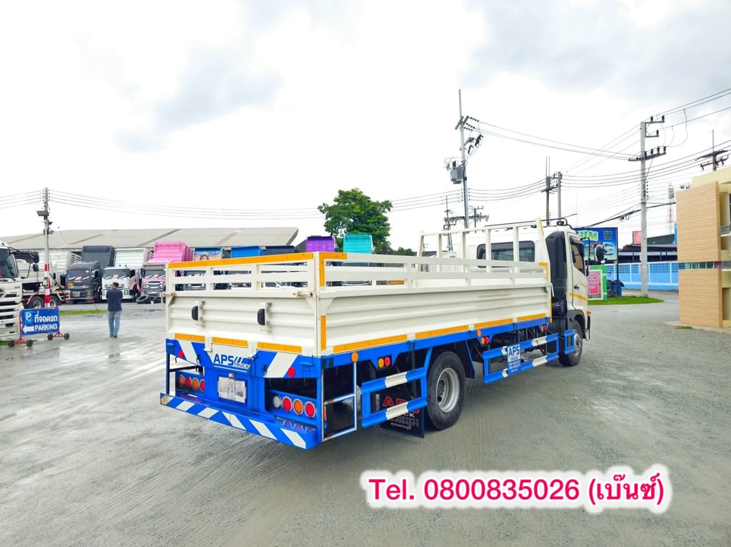 🔥ลดให้สุด หยุดไม่อยู่🔥       ‼️เหลือเพียง 1,190,000 บาท‼️  🚚💨 หกล้อกระบะคาร์โก้ HINO FC9J 175 แรง ปี 2567 (3859) ยาว 4.2 กว้าง 2.37 สูง 8.0 
