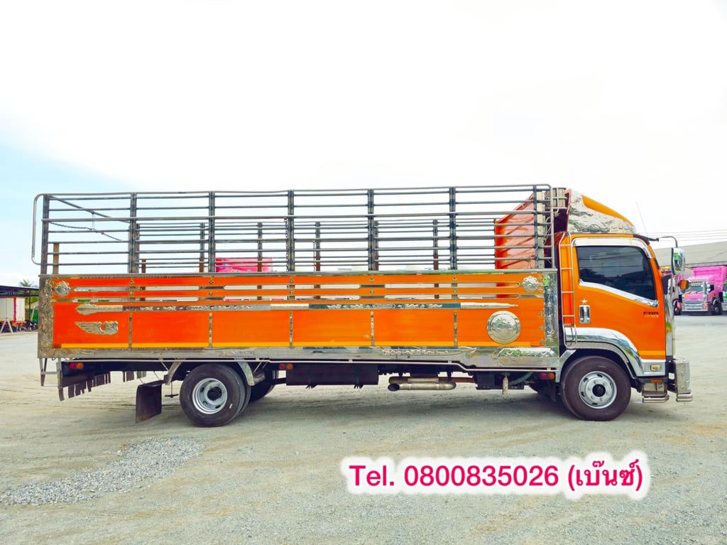 🚚💨 หกล้อคอก ISUZU FRR 210 แรง  ปี 2563 (3563) 🚚💨 หกล้อคอก ISUZU FRR 210 แรง  ปี 2563 (3563)