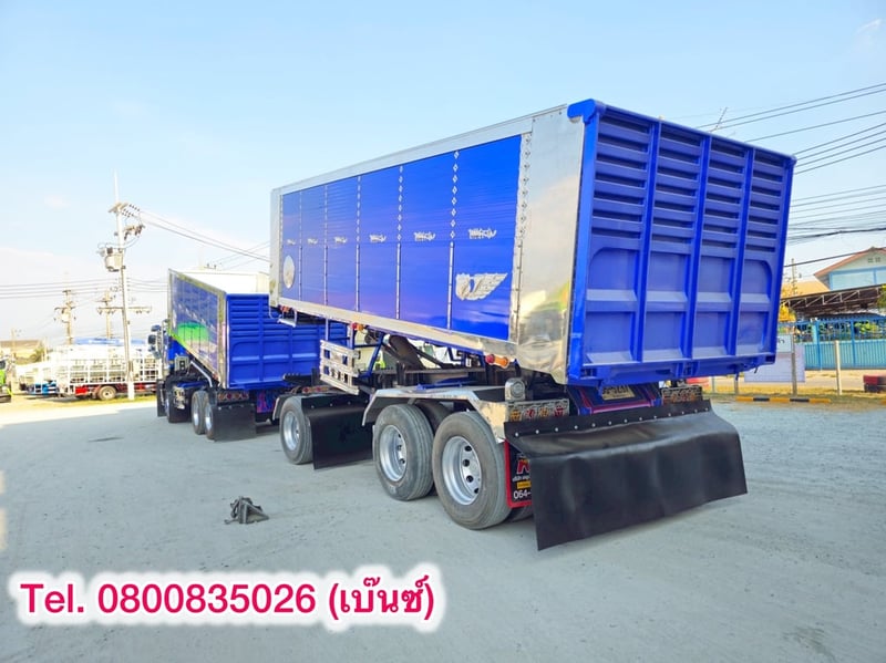 🚚💨 สิบล้อดั้มพ์ ISUZU FXZ 360 แรง ปี 2566 ยาว 6.25 กว้าง 2.50 สูง 1.80  หางดั้มพ์ สามเพลา อู่ ส.สมบัติ ปี 2566 (5236,5237)