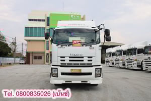ISUZU GXZ 360แรงม้า รถบรรทุก หัวลาก 10ล้อ หัวลาก เฉพาะหัว ปี2017 เลขไมล์น้อยกว่า 5,000 กม.