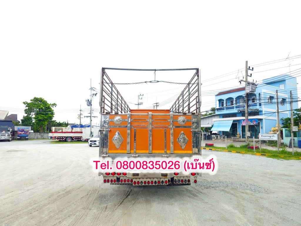 🔥ลดให้สุด หยุดไม่อยู่🔥       ‼️เหลือเพียง 890,000 บาท‼️  🚚💨 หกล้อคอก ISUZU FRR 210แรง ปี2563 (3563)