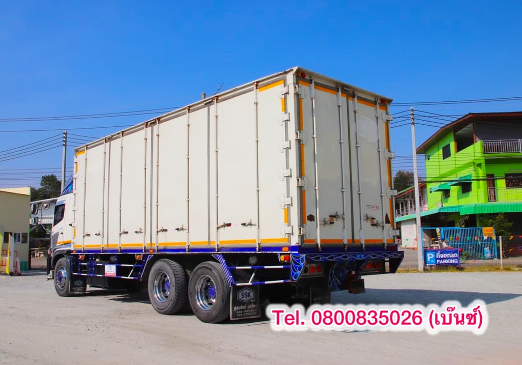 🚚💨 สิบล้อตู้สิบบาน HINO FL8J 260 แรง ปี 2564 (6127) 🚚💨 สิบล้อตู้สิบบาน HINO FL8J 260 แรง ปี 2564 (6127)