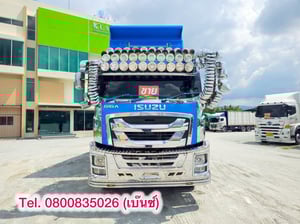 🚚💨 สิบล้อดั้มพ์ ISUZU FXZ 360 แรง ปี 2565 ยาว6.20กว้าง2.50สูง1.70  หางดั้มพ์ สามเพลา อู่เดอะฟินิกซ์ ปี 2565 (1694,3088)