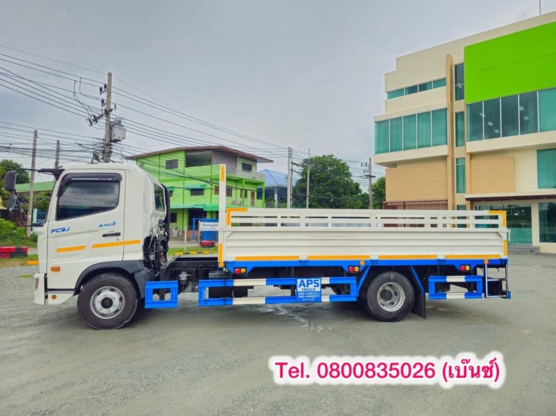 🔥ลดให้สุด หยุดไม่อยู่🔥       ‼️เหลือเพียง 1,190,000 บาท‼️  🚚💨 หกล้อกระบะคาร์โก้ HINO FC9J 175 แรง ปี 2567 (3859) ยาว 4.2 กว้าง 2.37 สูง 8.0 