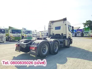 ‼️พร้อมลาก พร้อมลุย พร้อมทำเงิน‼️  🚚💨 สิบล้อหัวลาก SCANIA P360  แรง ปี 2563 (1370)