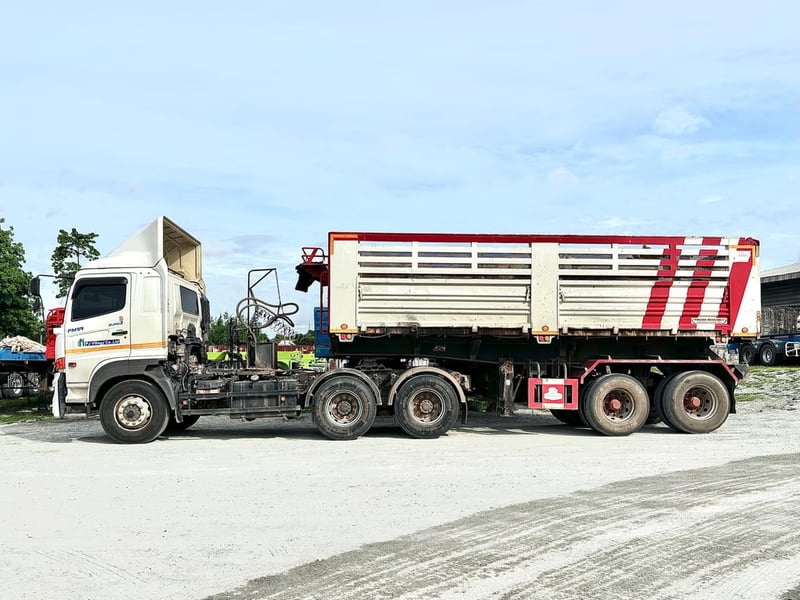 HINO FM 344แรงม้า รถบรรทุก 10ล้อ หัวลาก เฉพาะหัว ปี2023 เลขไมล์ 174,000 กม.