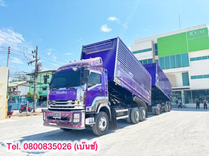 📣 ซื้อง่าย ใช้งานได้เลย ไม่ต้องรอ 📣  🚚💨 สิบล้อดั้มพ์ ISUZU FXZ 360 แรง ปี 2554 (9033,0857)