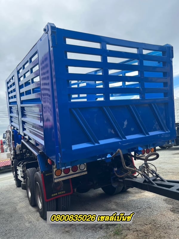 🚚💨 สิบล้อดั้มพ์ ISUZU  FXZ  360 แรง ปี 2566 (3502) ยาว 6.20 สูง 1.8 กว้าง 2.5  หางดั้มพ์ สามเพลา (3088) อู่เดอะฟินิกซ์ ปี 2565