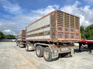ISUZU FXZ 360แรงม้า รถบรรทุก 10ล้อ พ่วงแม่ลูก ปี2023