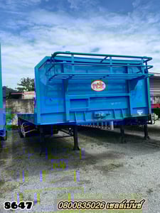 💥หางพื้นเรียบ สามเพลา อู่RCK ปี64(8647) 💥หางพื้นเรียบ สามเพลา อู่RCK ปี64(8647)