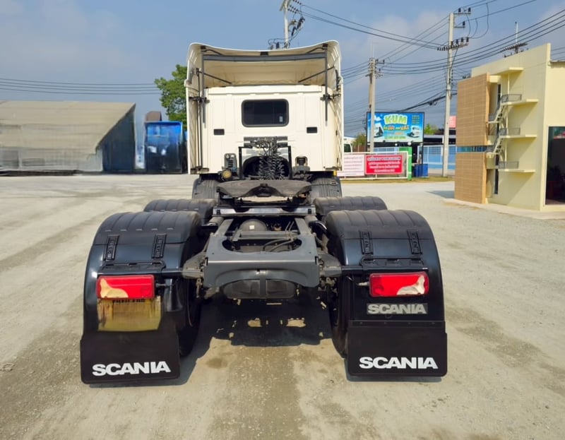 🔥“SCANIA P360 หัวลาก แรง ทน  ประหยัด ครบจบในคันเดียว”  สิบล้อหัวลาก SCANIA  P360 แรง ปี 60 (4592)