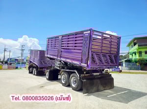 🔥ลดให้สุด หยุดไม่อยู่🔥       ‼️เหลือเพียง 2,990,000 บาท‼️  🚚💨 สิบล้อดั้มพ์ ISUZU FXZ 360 แรง ปี 2566 (9107,9108)  หางดั้มพ์ สามเพลา อู่แม็กซ์เทรลเลอร์ ปี 2566 ลูกยาว 6.80 กว้าง 2.55 สูงพื้น 1.90