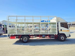 ISUZU FRR 190แรงม้า รถบรรทุก 6ล้อ กระบะคอกสูง ปี2021