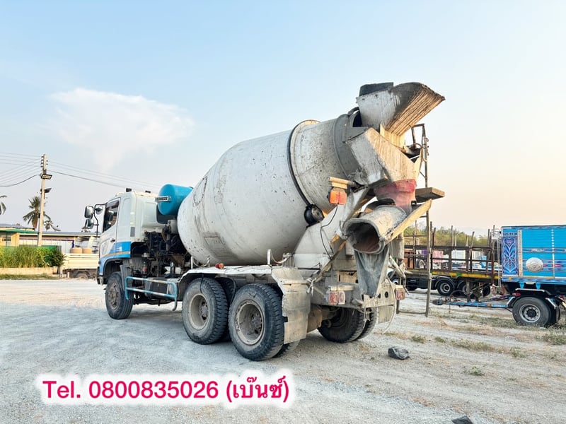 🔥โปsลดกระหน่ำต่ำกว่าทุน 🔥 ****เหลือเพียง 1,110,000.-****  🚚💨 สิบล้อโม่ปูน HINO FM1A 330 แรง ปี 2555(1281)