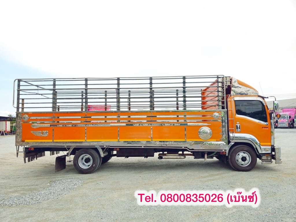 🔥ลดให้สุด หยุดไม่อยู่🔥       ‼️เหลือเพียง 890,000 บาท‼️  🚚💨 หกล้อคอก ISUZU FRR 210แรง ปี2563 (3563)