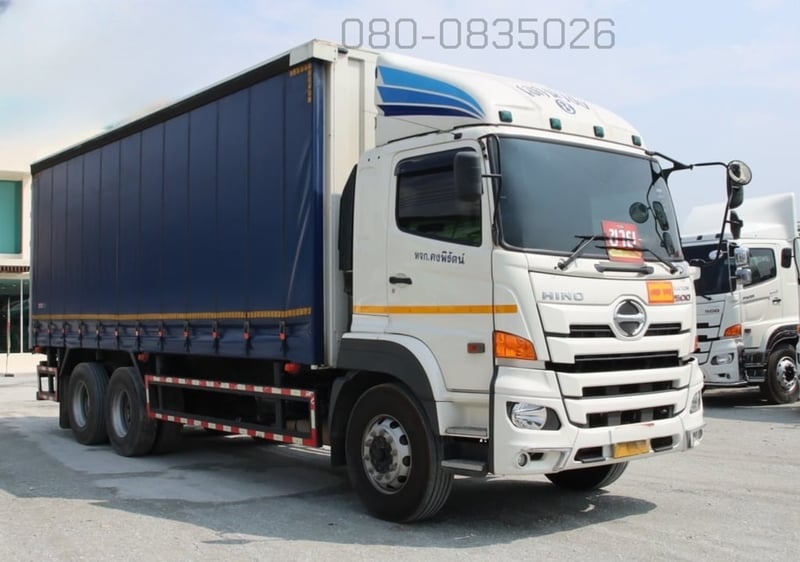 💥ลดSาคาให้แล้ว โทรมาเล้ยย สิบล้อตู้ผ้าใบเปิดข้าง HINO FL1A 344 แรง ปี 67  (5506)