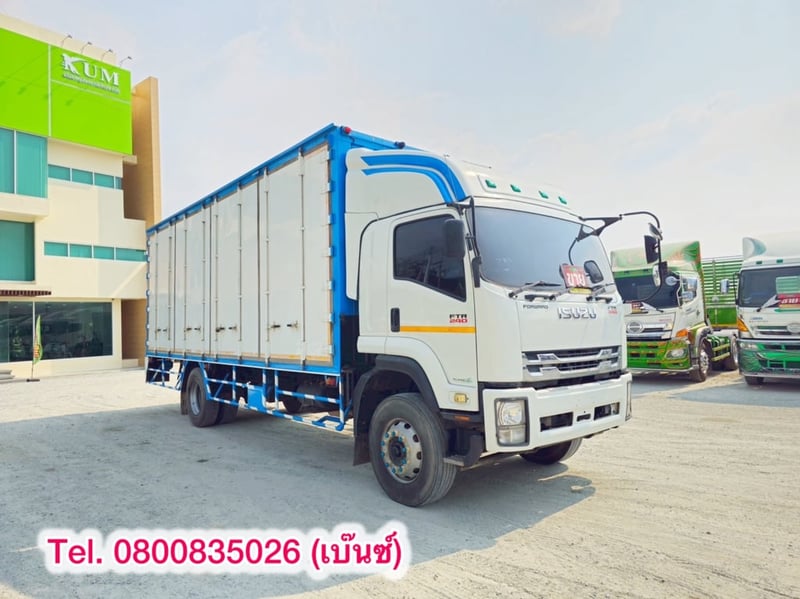 🚚💨 หกล้อตู้สิบบาน ISUZU  FTR 240 แรง ปี 2564 ยาว 7.72 กว้างนอก 2.53 (3567) Sาคา 1,690,000 บาท