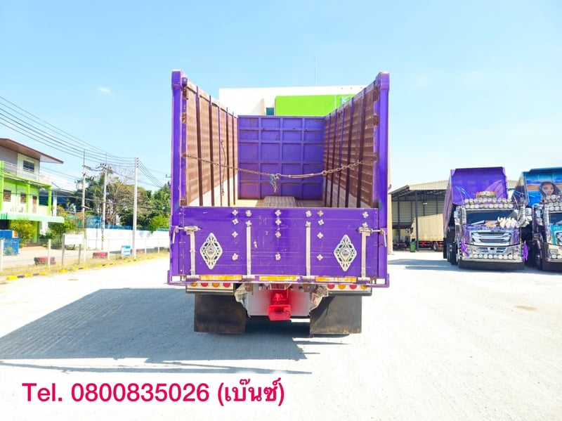 🚚💨 สิบล้อดั้มพ์ ISUZU FXZ 360 แรง ปี 2554 ยาว 6.33 สูง 2.43 กว้าง 2.58(9033)