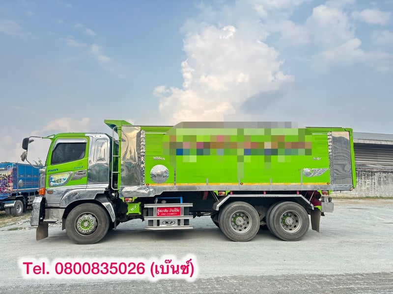 💥โอกาสทอง! รีบเลย‼️ Vายตัดราคาพิเศษ รถพ่วงดั้มพ์ ถูกกว่านี้ไม่มีแล้ว ใครเห็นก่อนทักก่อน!  จำนวนจำกัด  🚚 💨สิบล้อดั้มพ์ HINO FM1A 344  แรง ปี 2566 (5902)