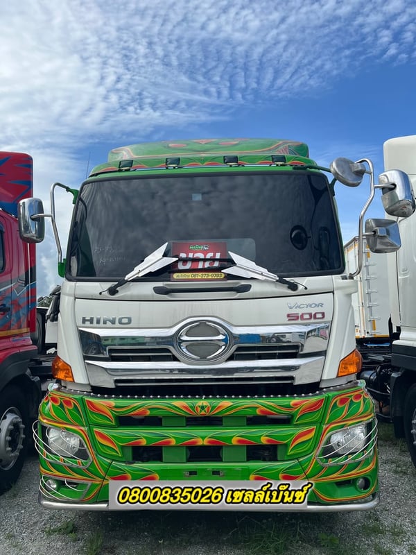 🚚💨 สิบล้อหัวลาก HINO FM2P 380 แรง ปี 2562 (7351)