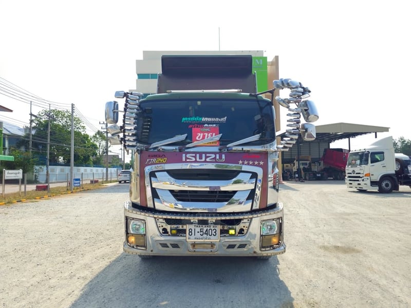 ISUZU FTR 240แรงม้า รถบรรทุก 6ล้อ พ่วงแม่ลูก ปี2022 เลขไมล์ 1,880,000 กม. ISUZU FTR 240แรงม้า รถบรรทุก 6ล้อ พ่วงแม่ลูก ปี2022 เลขไมล์ 1,880,000 กม.
